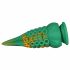 Dildo Tentacolo di Polpo con Ventosa OgazR - 21 cm (verde-giallo) 