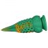 OgazR Octopuss - Dildo tentacolare 21 cm (verde-giallo)