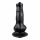 Compagno Fedele - Dildo Canino con Testicoli - 12cm (nero) 