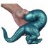 Toppedmonster - Dinosaur Silicone Dildo - 26 cm (Turquoise) 