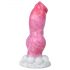 Animalorny Bulldog - dildo a forma di pene di cane - 17 cm (rosa)