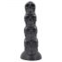 Toppedmonster - dildo a forma di teschio - 22 cm (nero)