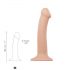 Strap-on-me M - dildo realistico a doppio strato - medio (naturale)