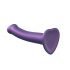 Dildo Strap-on-me Metallic Shine M - Biocompatibile - Medio (Viola Metallizzato) 