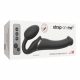 Vibratore Strap-On-Me Senza Cintura - Taglia Media (Nero) 