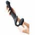 Vibratore Strap-On-Me Senza Cintura - Taglia Media (Nero) 