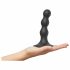 Strap-on-me Sferico con Base - Dildo con Sfere e Ventosa (Nero) 