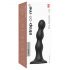 Strap-on-me Balls M - Dildo con base e sfere (nero)