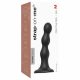 Dildo con Base a Ventosa e Sfere Strap-on-me M - Nero 