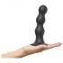 Strap-on-me Balls L - dildo con base e sfere (nero)