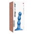 Dildo Ventose con Palline Strap-on-me S (blu) 