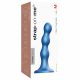 Dildo Strap-on-me con Ventosa e Sfere (blu) 