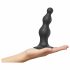 Dildo con Supporto e Perle Strap-on-me M - Nero 