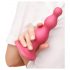 Dildo con Ventosa e Perle Strap-on-me Beads S - Rosa 