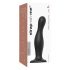 Dildo Ondulato con Base a Ventosa Strap-on-me Curvy L - Nero 