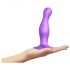 Dildo Curvy M Ondulato con Base - Strap-on-me (viola) 