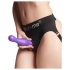 Dildo Curvy M Ondulato con Base - Strap-on-me (viola) 