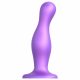 Strap-on-me Ondulato L - dildo basato con ventosa (lilla) 