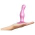 Dildo Curvy S con Ventosa - Ondulato, in Silicone (Rosa) 