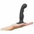 Strap-on-me P&G S - Dildo curvato con base a ventosa (nero) 