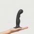 Dildo Curvato con Base Strap-on-me P&G M (Nero) 