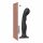 Dildo Curvo con Base Strap-on-me P&G L - Nero 