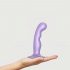 Dildo con Ventosa e Curvatura Strap-on-me P&G S (viola) 