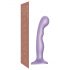 Dildo Curvo con Base Strap-on-me P&G M (Viola) 