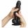 Dildo Realistico Doppio Strato con Ventosa Strap-on-me S (Nero) 