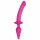 Dildo in silicone Strap-on-me Swith Semi-Realistico L 2in1 (rosa) 