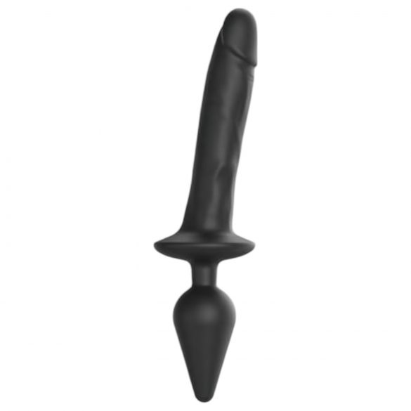 / Strap-on-me Swith Realistic XXL - Dildo 2 in 1 in silicone (nero)