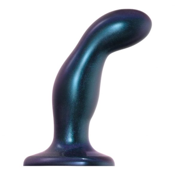 Dildo Anale Flessibile Strap-on-me Snaky M - Blu Metallico 