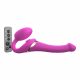 Vibratore Strap-on-me S senza cinghie con onde d'aria - piccolo (rosa) 