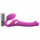 Strap-on-me M - vibratore indossabile ad onde d'aria (rosa)