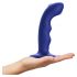 Stimolatore G-spot Pulsante Impermeabile di Strap-on-me (blu) 