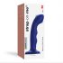 Stimolatore G-spot Pulsante Impermeabile di Strap-on-me (blu) 