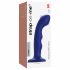 Stimolatore G-spot Pulsante Impermeabile di Strap-on-me (blu) 