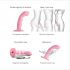 Strap-on-me M - vibratore G-spot pulsante e impermeabile (rosa)