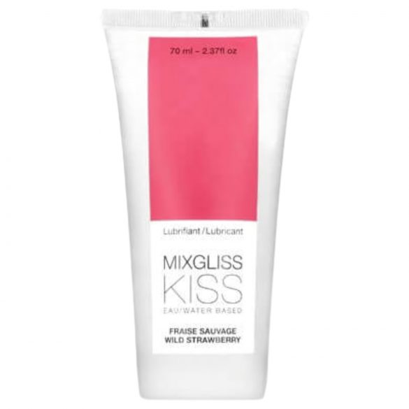 Mixgliss Kiss Wild - Lubrificante base acqua alla fragola (70ml)