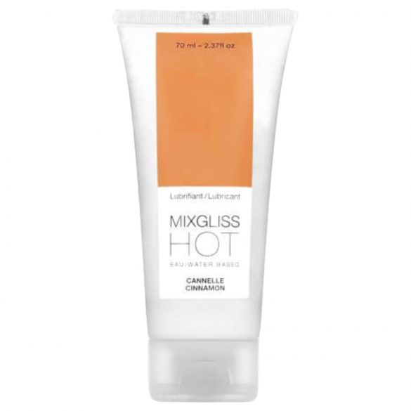 Mixgliss Hot - Lubrificante caldo a base d'acqua alla cannella (70ml)