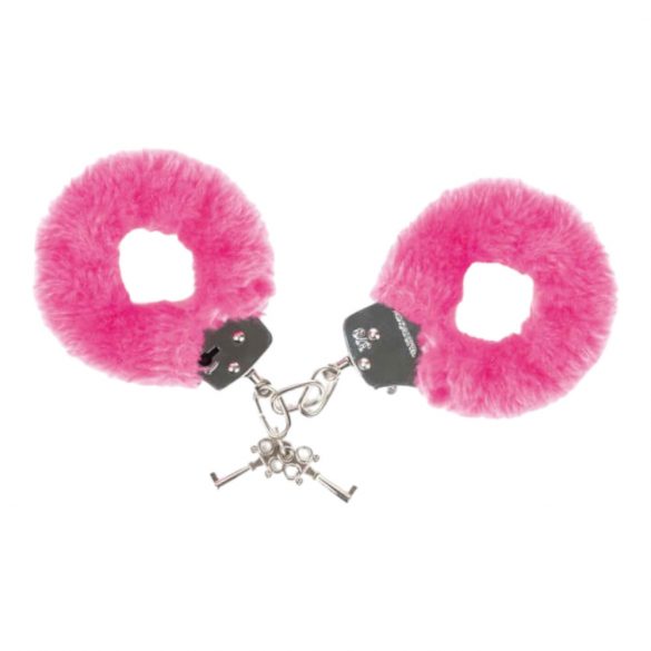 Love to Love Attaccami - Manette Peluche Rosa 