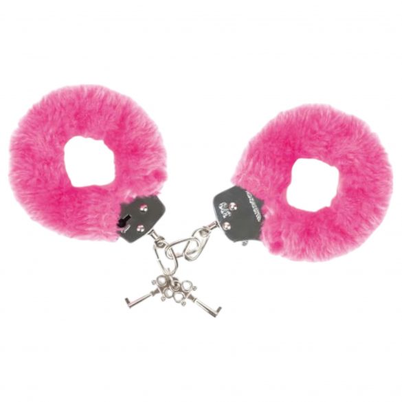 Love to Love Attaccami - Manette Peluche Rosa 