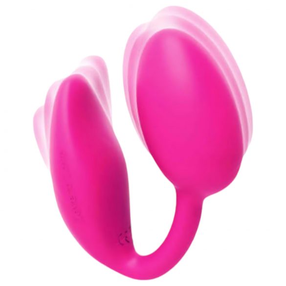 Love to Love Wonderlove - Vibratore clitorideo 2 in 1 (rosa)