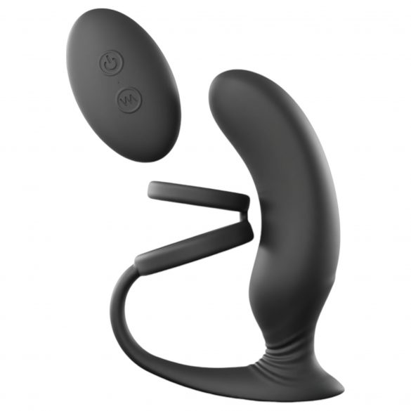 Anello Vibrante per Prostata Ricaricabile con Controllo Wireless "Love to Love" (Nero) 