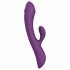 Coniglio & Clyde di Love to Love - vibratore pulsante con stimolatore clitorideo ricaricabile (viola) 