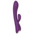 Coniglio & Clyde di Love to Love - vibratore pulsante con stimolatore clitorideo ricaricabile (viola) 