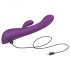 Coniglio & Clyde di Love to Love - vibratore pulsante con stimolatore clitorideo ricaricabile (viola) 