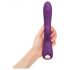 Coniglio & Clyde di Love to Love - vibratore pulsante con stimolatore clitorideo ricaricabile (viola) 