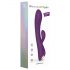 Coniglio & Clyde di Love to Love - vibratore pulsante con stimolatore clitorideo ricaricabile (viola) 