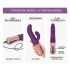 Love to Love Sassy Bunny - Vibratore pulsante e ricaricabile (viola)